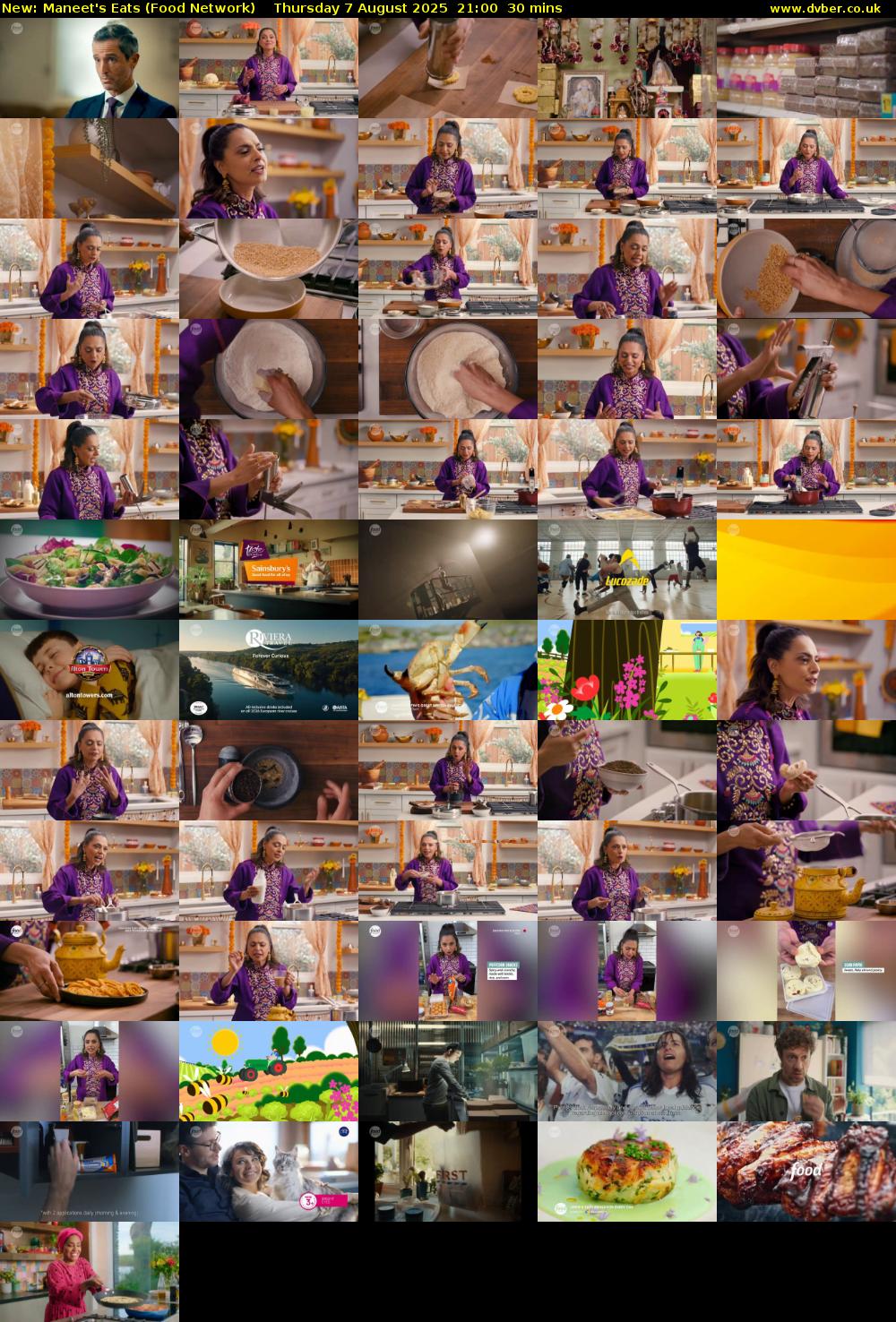 Maneet's Eats (Food Network) Thursday 7 August 2025 21:00 - 21:30