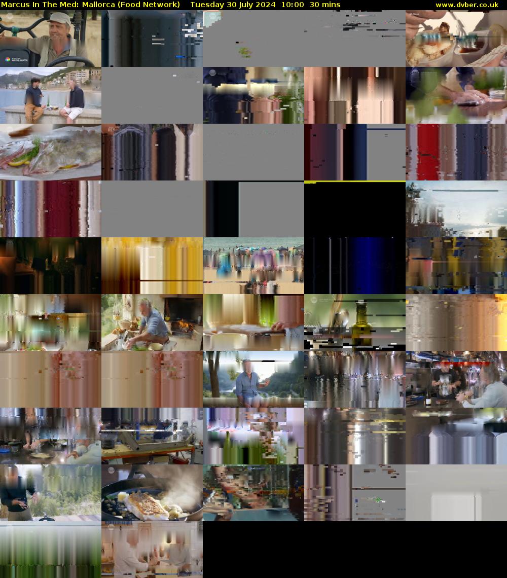 Marcus In The Med: Mallorca (Food Network) Tuesday 30 July 2024 10:00 - 10:30