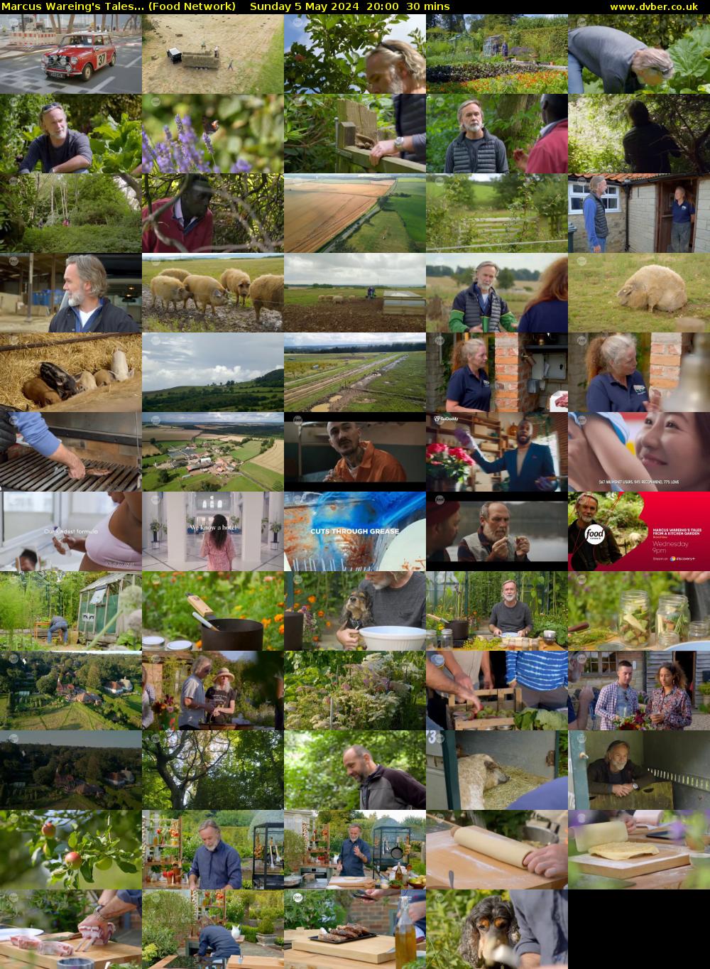 Marcus Wareing's Tales... (Food Network) Sunday 5 May 2024 20:00 - 20:30