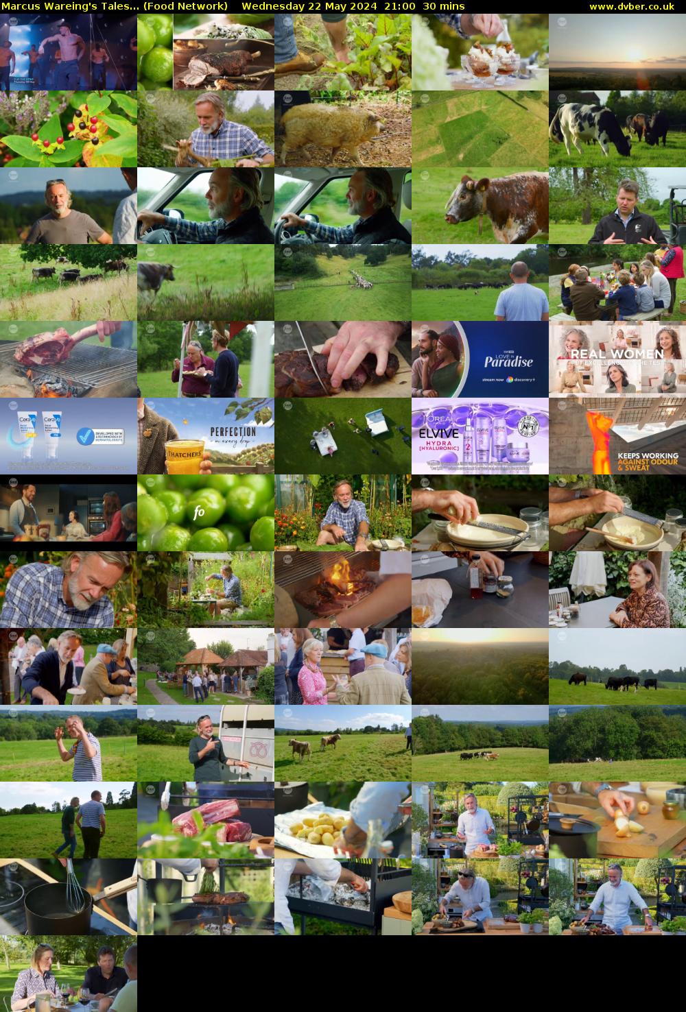 Marcus Wareing's Tales... (Food Network) Wednesday 22 May 2024 21:00 - 21:30