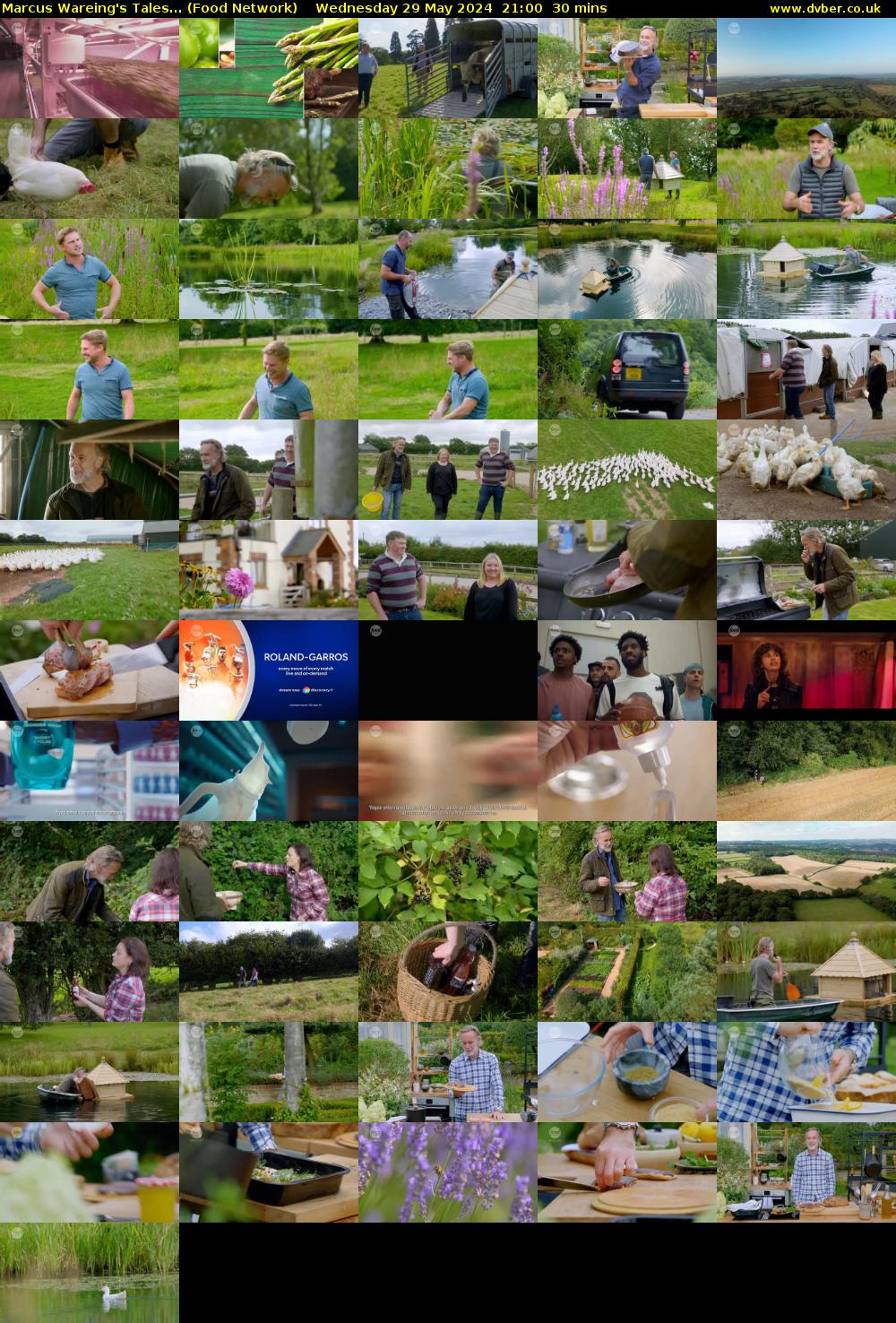 Marcus Wareing's Tales... (Food Network) Wednesday 29 May 2024 21:00 - 21:30