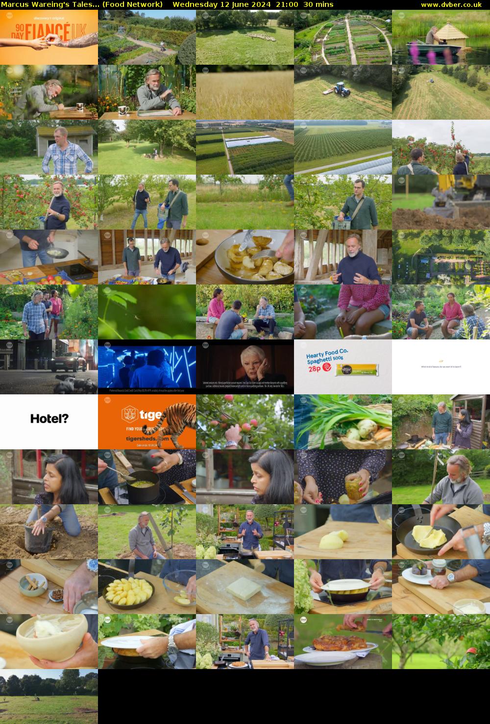 Marcus Wareing's Tales... (Food Network) Wednesday 12 June 2024 21:00 - 21:30