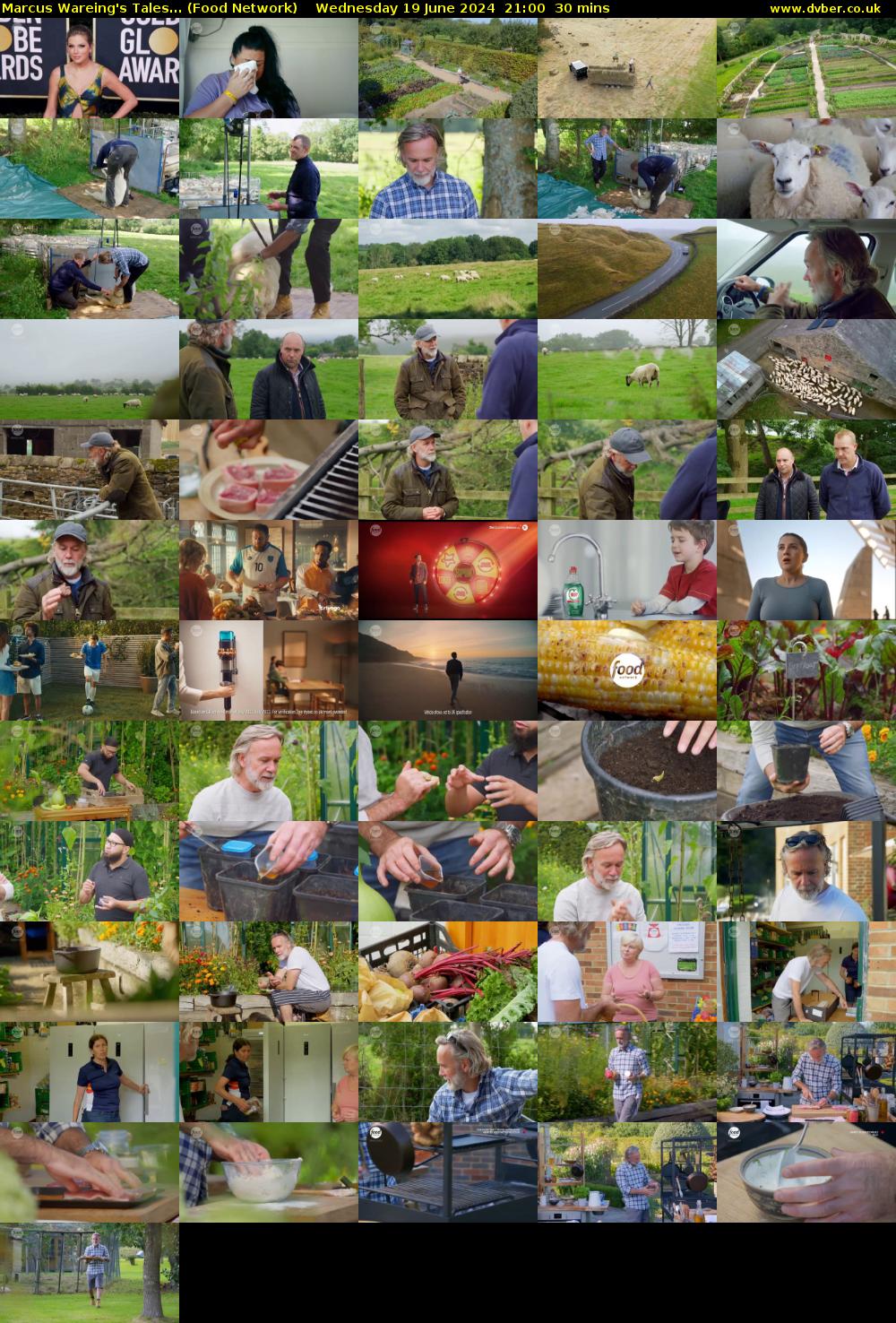 Marcus Wareing's Tales... (Food Network) Wednesday 19 June 2024 21:00 - 21:30