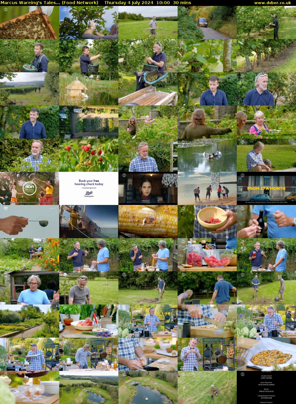 Marcus Wareing's Tales... (Food Network) Thursday 4 July 2024 10:00 - 10:30