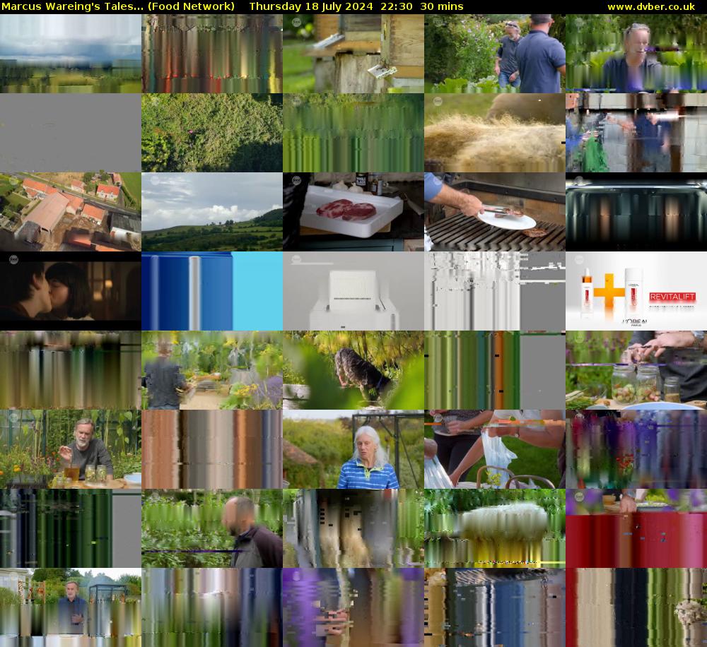 Marcus Wareing's Tales... (Food Network) Thursday 18 July 2024 22:30 - 23:00