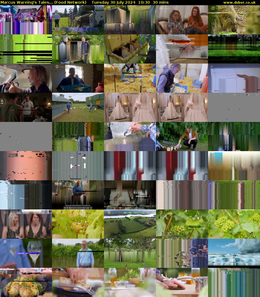 Marcus Wareing's Tales... (Food Network) Tuesday 30 July 2024 10:30 - 11:00