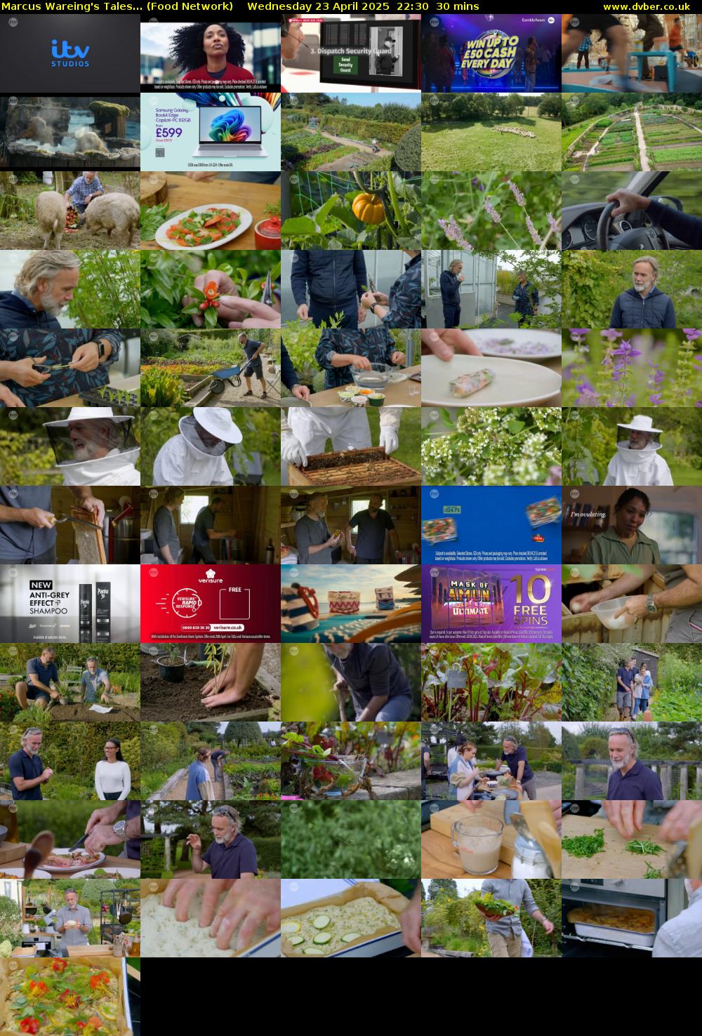 Marcus Wareing's Tales... (Food Network) Wednesday 23 April 2025 22:30 - 23:00