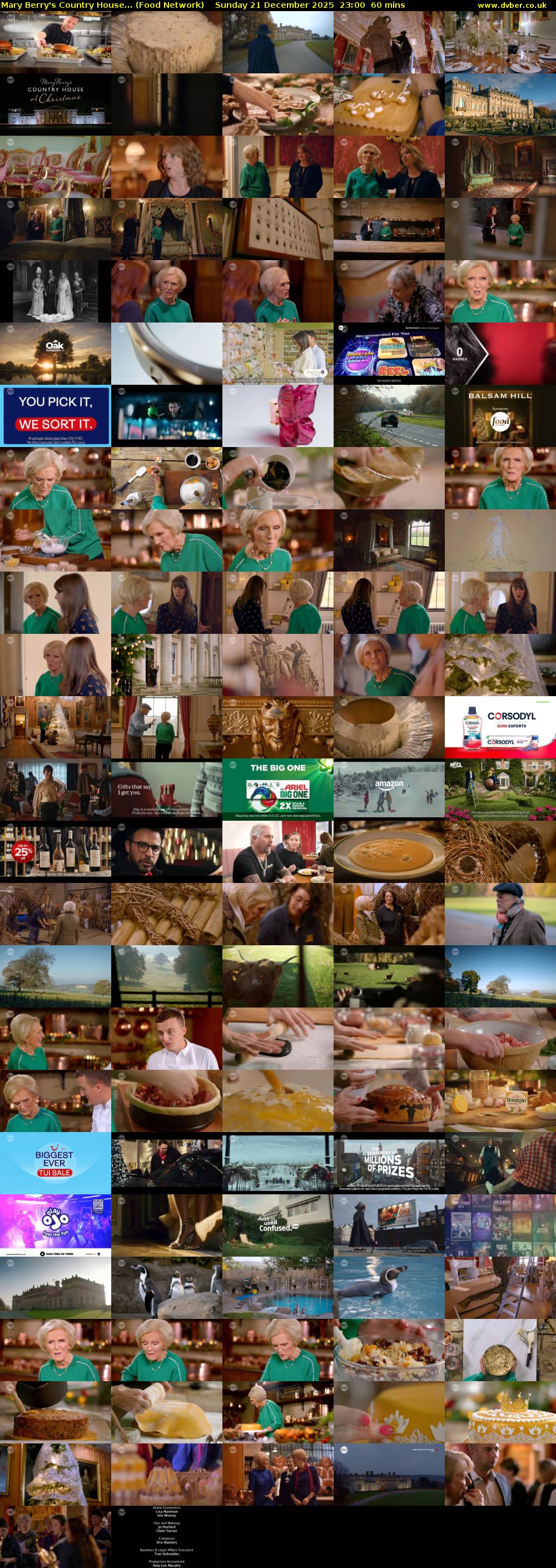 Mary Berry's Country House... (Food Network) Sunday 21 December 2025 23:00 - 00:00