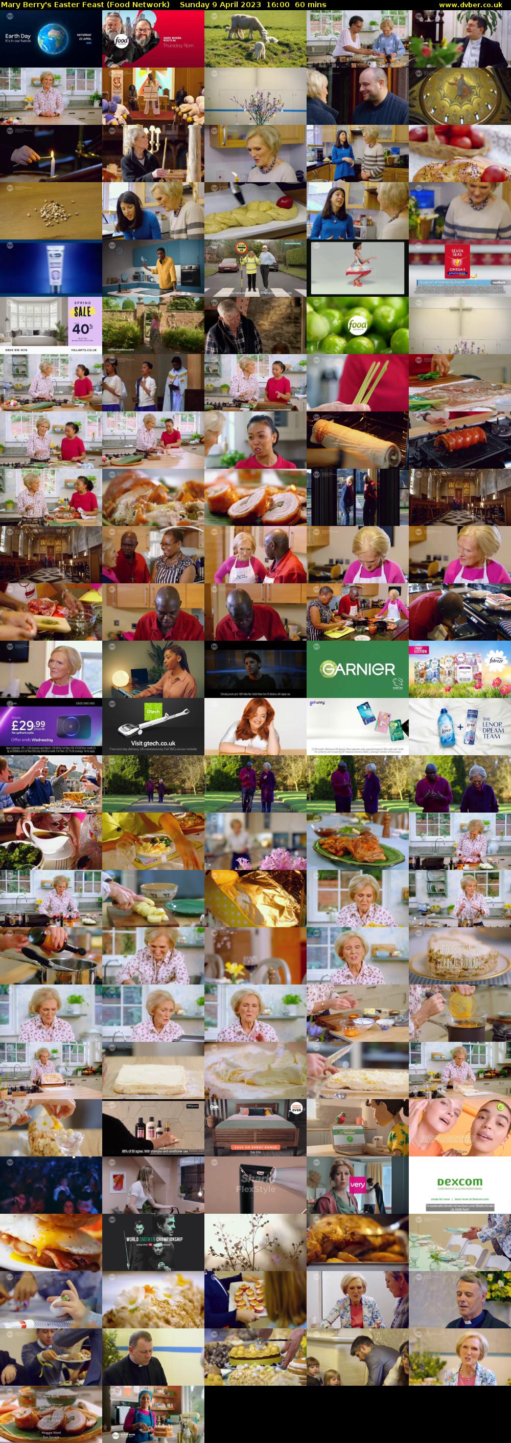 Mary Berry's Easter Feast (Food Network) Sunday 9 April 2023 16:00 - 17:00