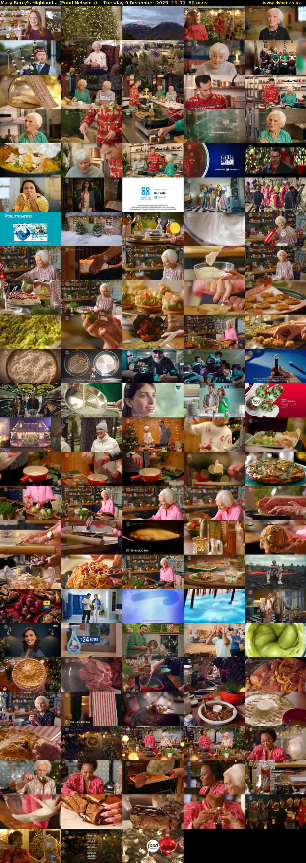 Mary Berry's Highland... (Food Network) Tuesday 9 December 2025 19:00 - 20:00