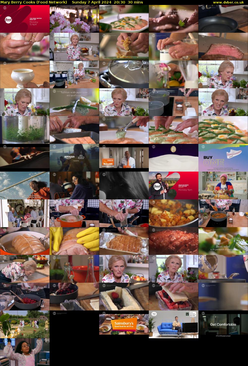 Mary Berry Cooks (Food Network) Sunday 7 April 2024 20:30 - 21:00