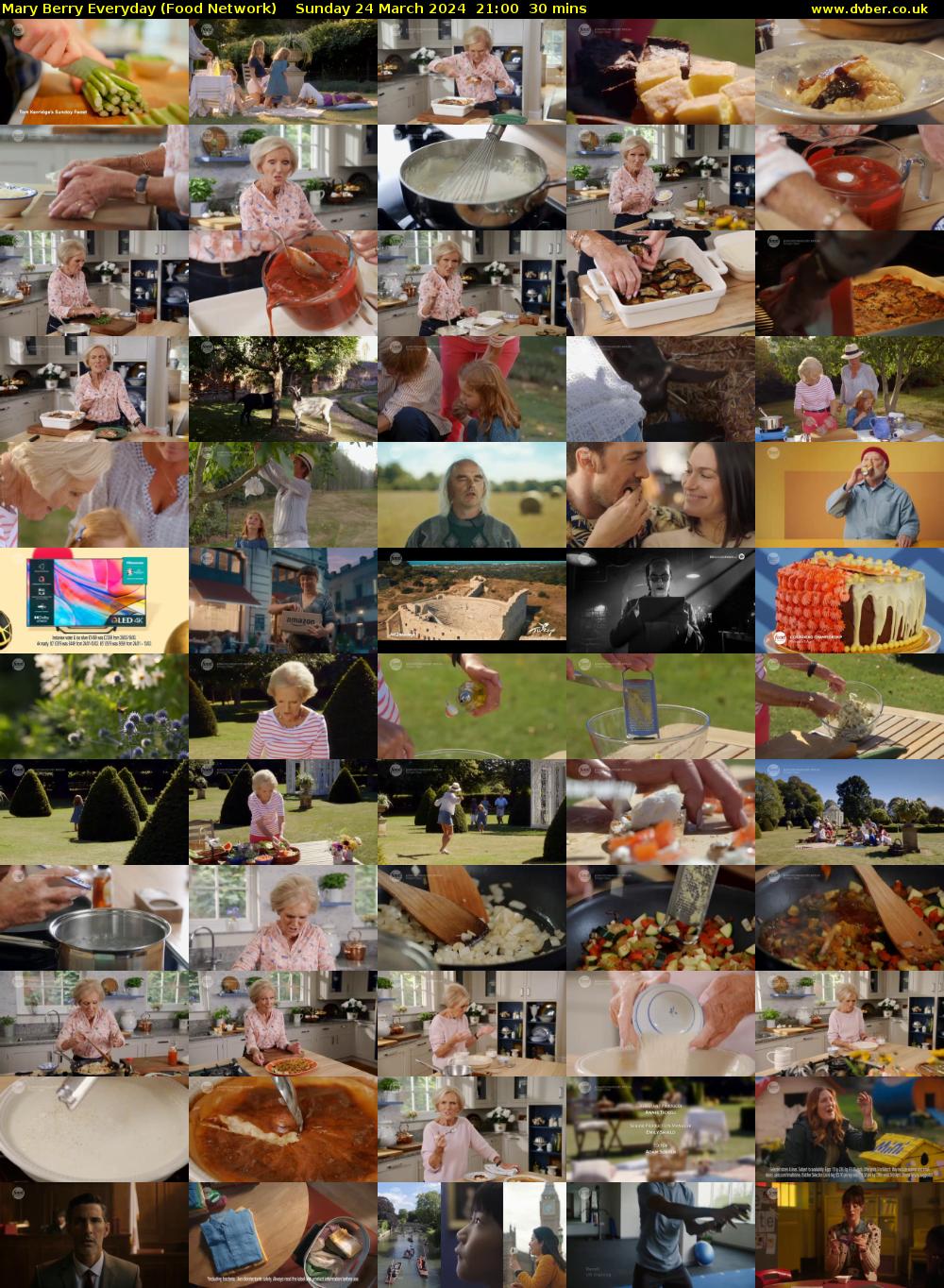 Mary Berry Everyday (Food Network) Sunday 24 March 2024 21:00 - 21:30