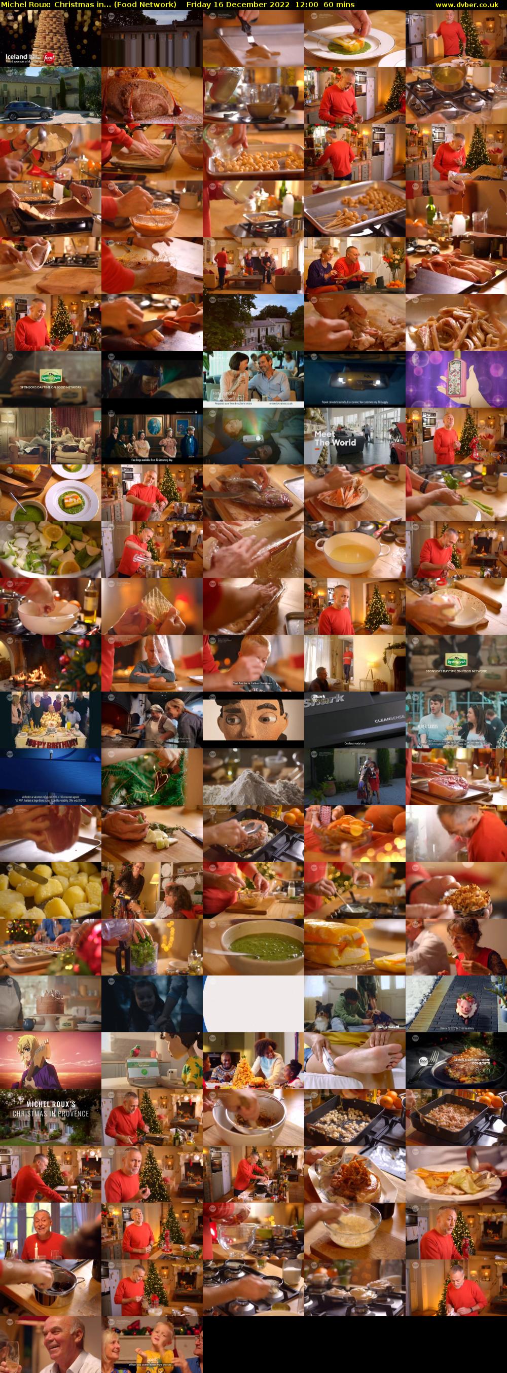 Michel Roux: Christmas in... (Food Network) Friday 16 December 2022 12:00 - 13:00