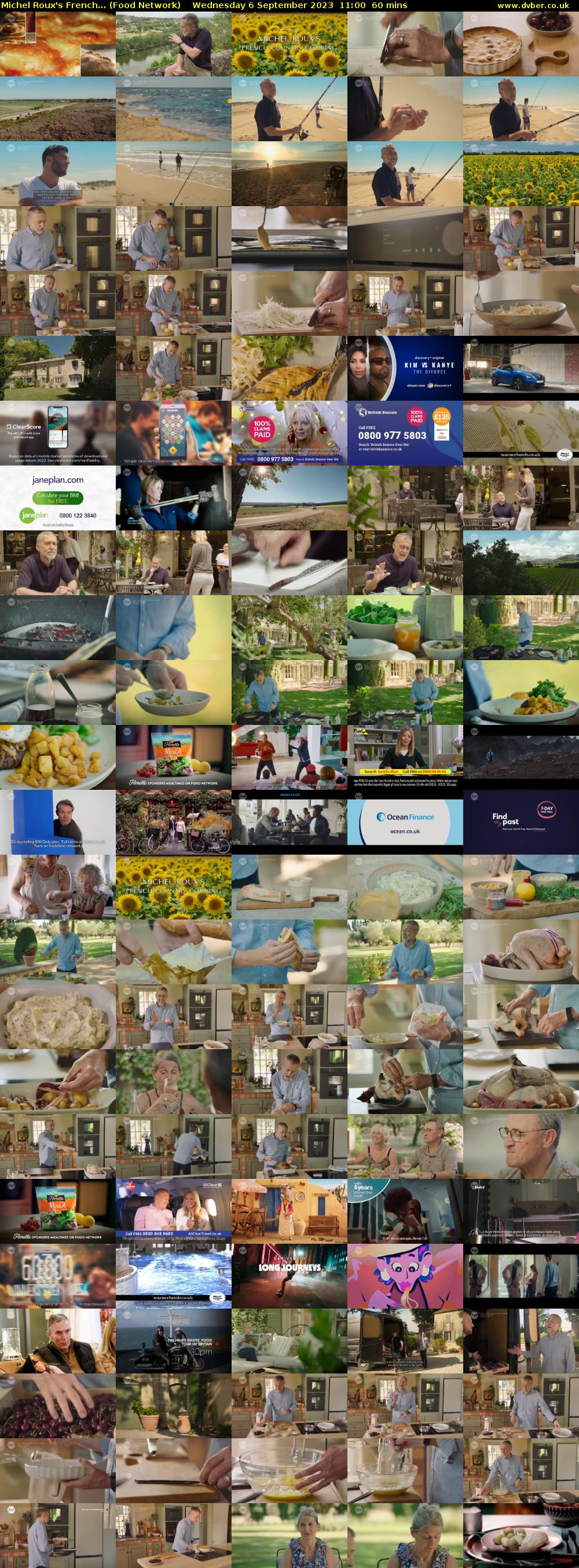 Michel Roux's French... (Food Network) Wednesday 6 September 2023 11:00 - 12:00