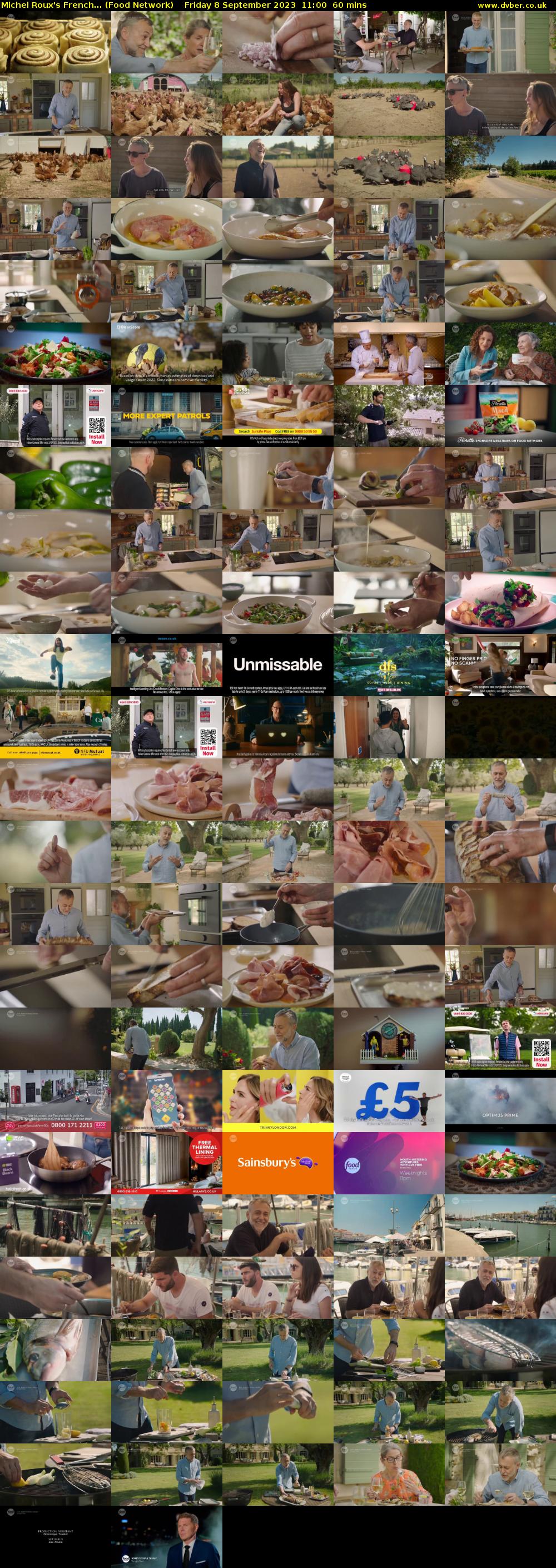 Michel Roux's French... (Food Network) Friday 8 September 2023 11:00 - 12:00