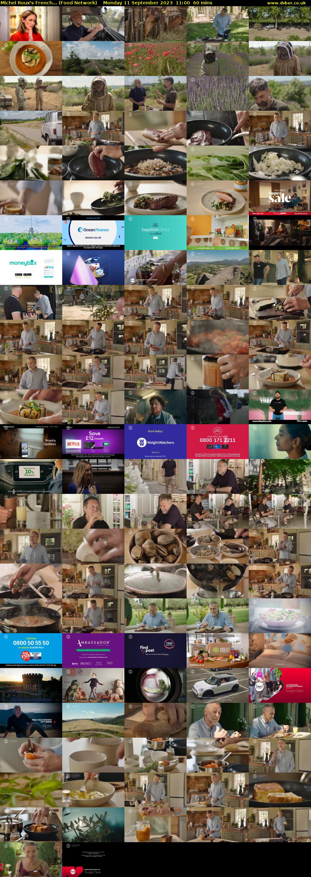 Michel Roux's French... (Food Network) Monday 11 September 2023 11:00 - 12:00