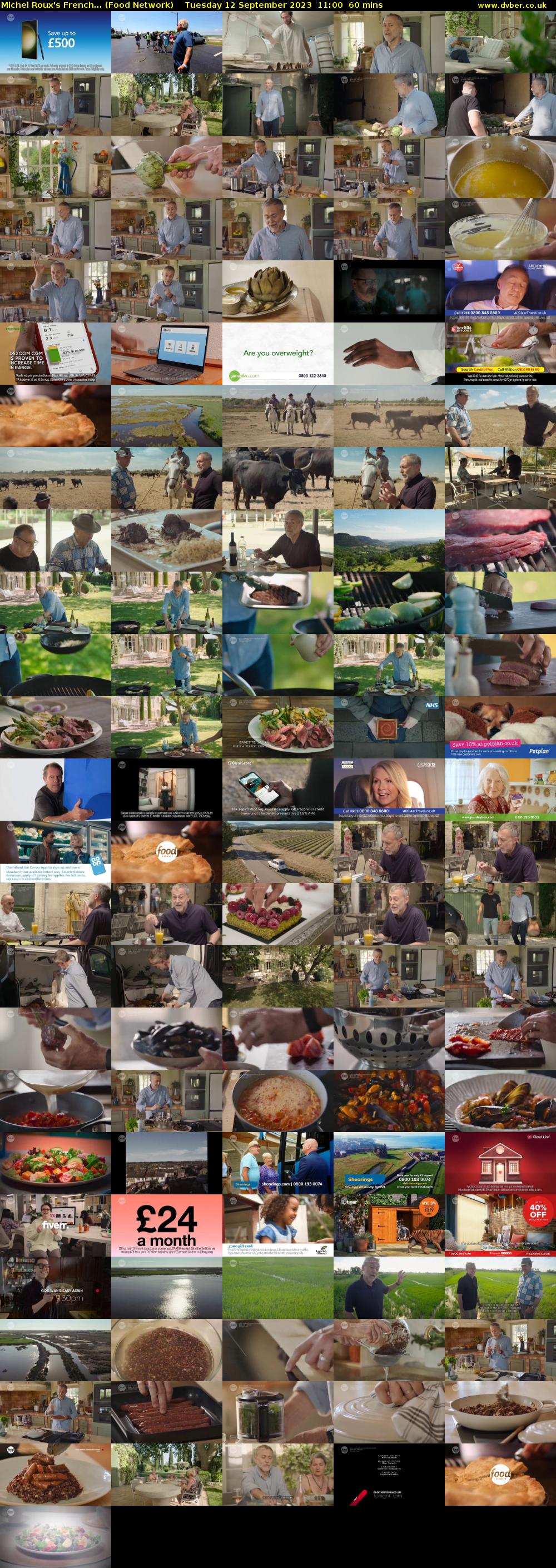 Michel Roux's French... (Food Network) Tuesday 12 September 2023 11:00 - 12:00