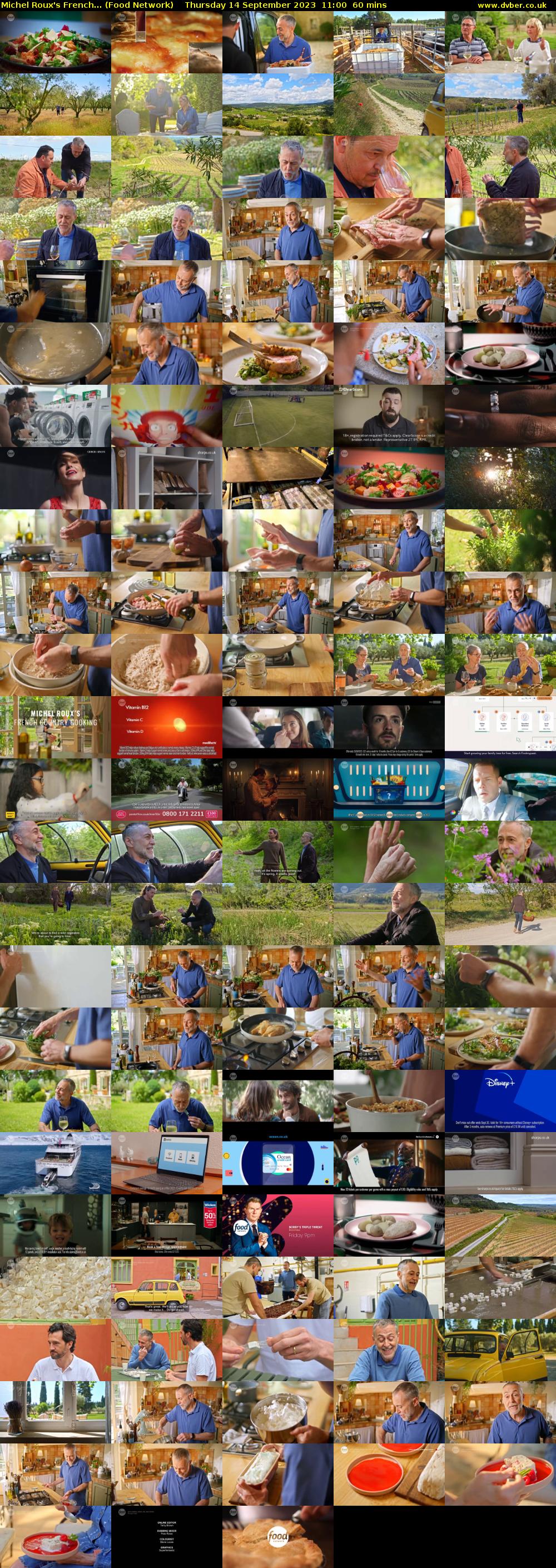Michel Roux's French... (Food Network) Thursday 14 September 2023 11:00 - 12:00