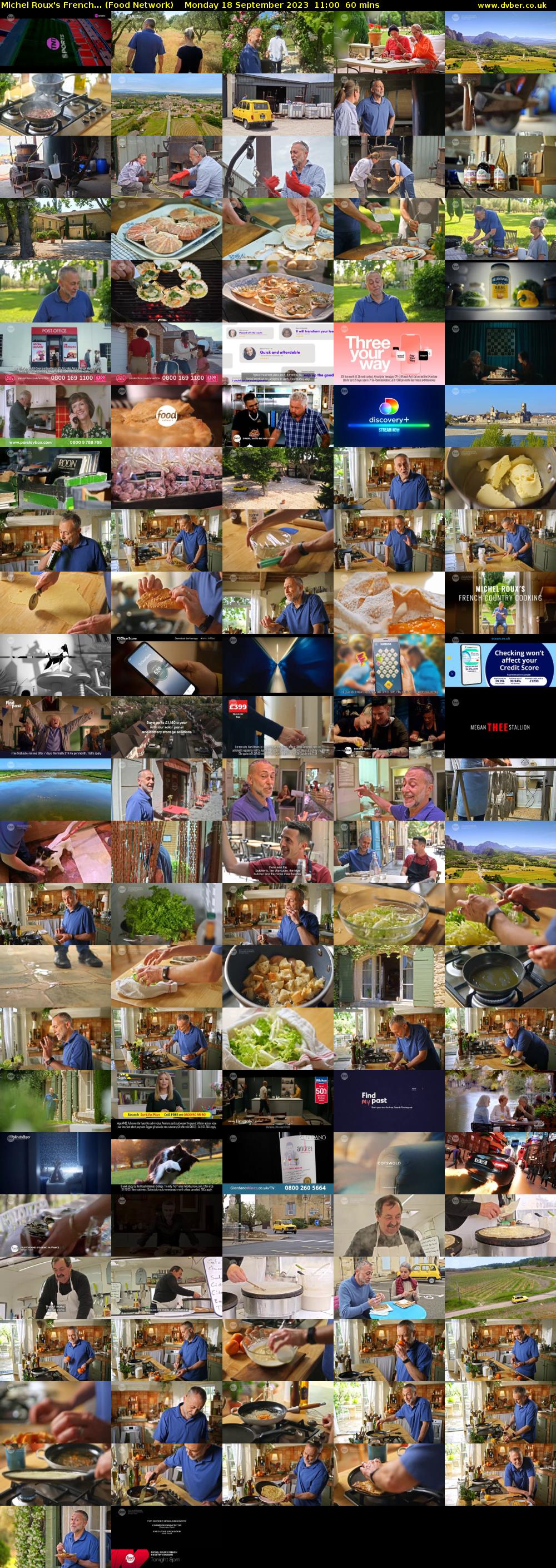 Michel Roux's French... (Food Network) Monday 18 September 2023 11:00 - 12:00