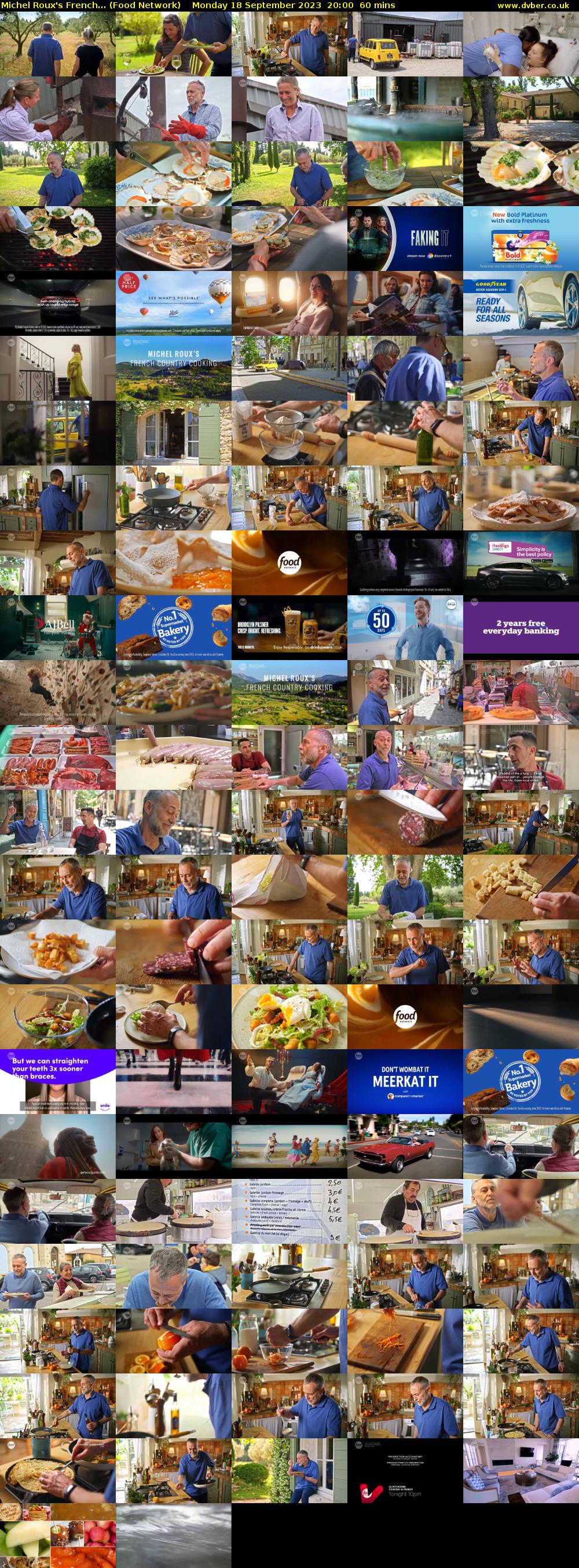 Michel Roux's French... (Food Network) Monday 18 September 2023 20:00 - 21:00