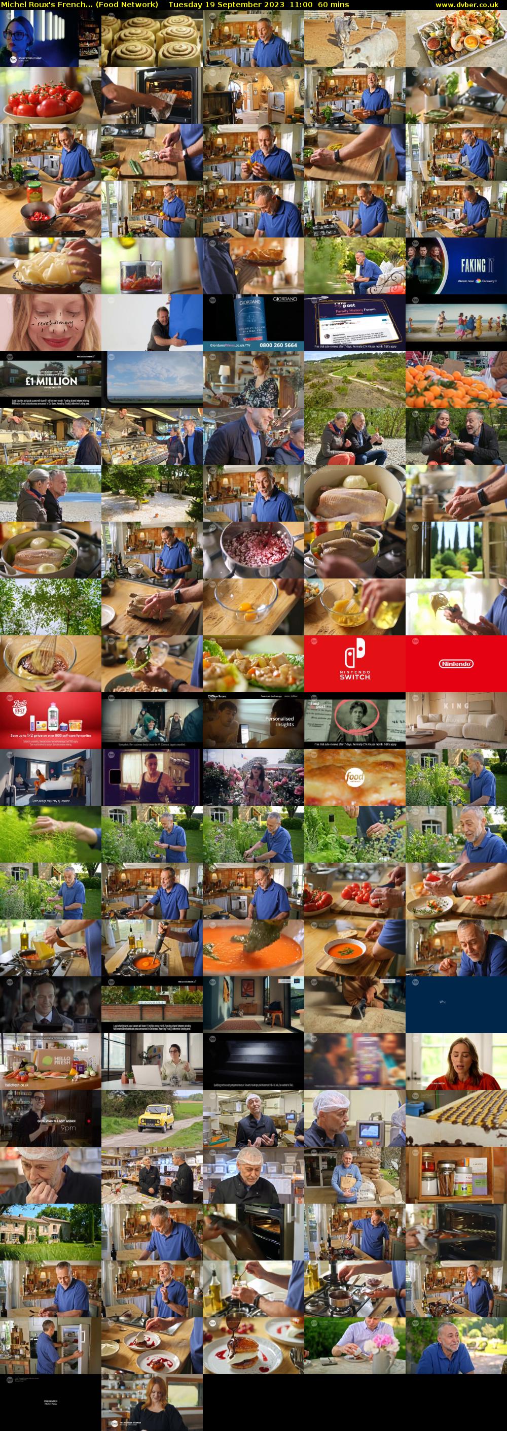 Michel Roux's French... (Food Network) Tuesday 19 September 2023 11:00 - 12:00