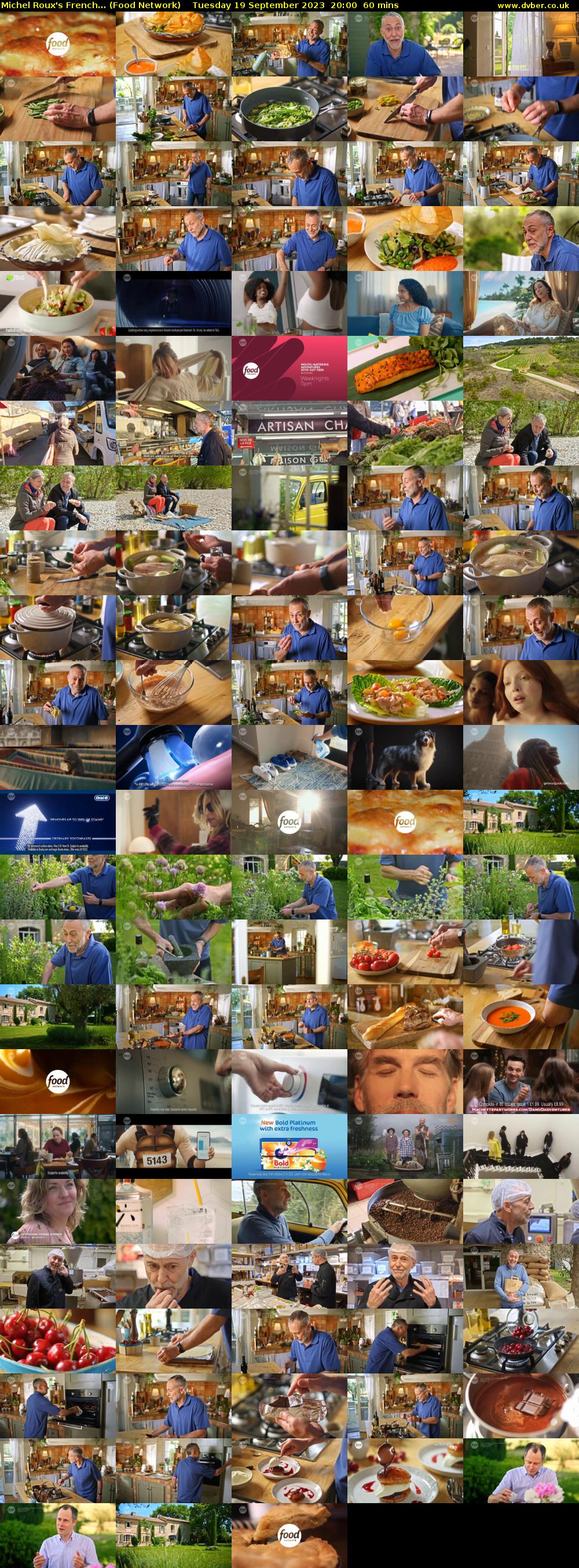 Michel Roux's French... (Food Network) Tuesday 19 September 2023 20:00 - 21:00