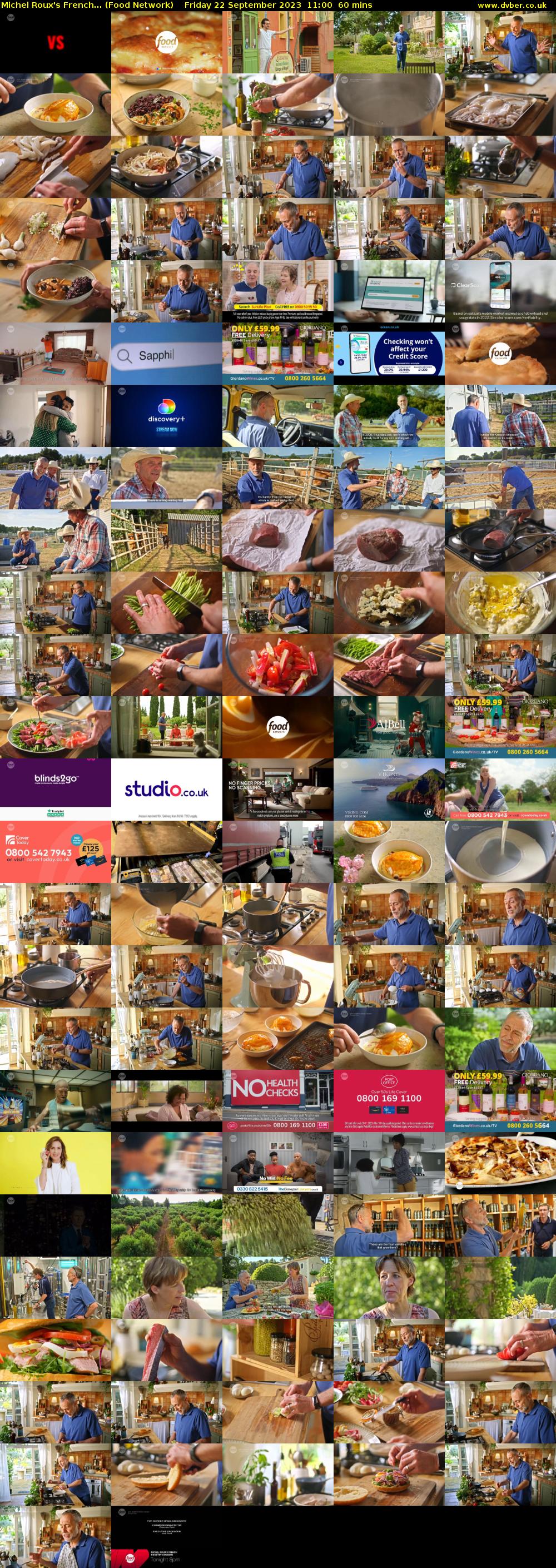 Michel Roux's French... (Food Network) Friday 22 September 2023 11:00 - 12:00