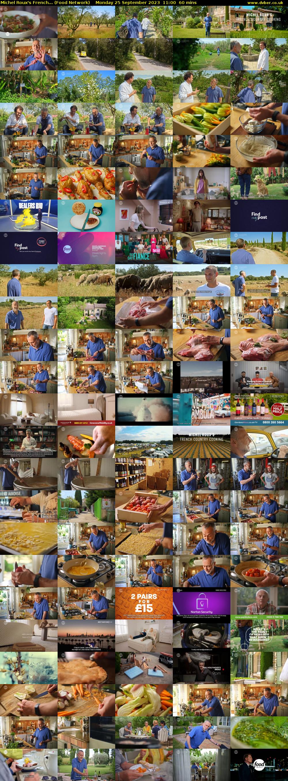 Michel Roux's French... (Food Network) Monday 25 September 2023 11:00 - 12:00