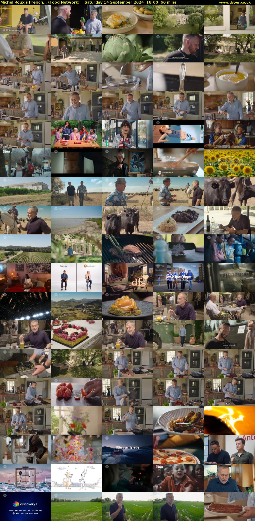 Michel Roux's French... (Food Network) Saturday 14 September 2024 18:00 - 19:00