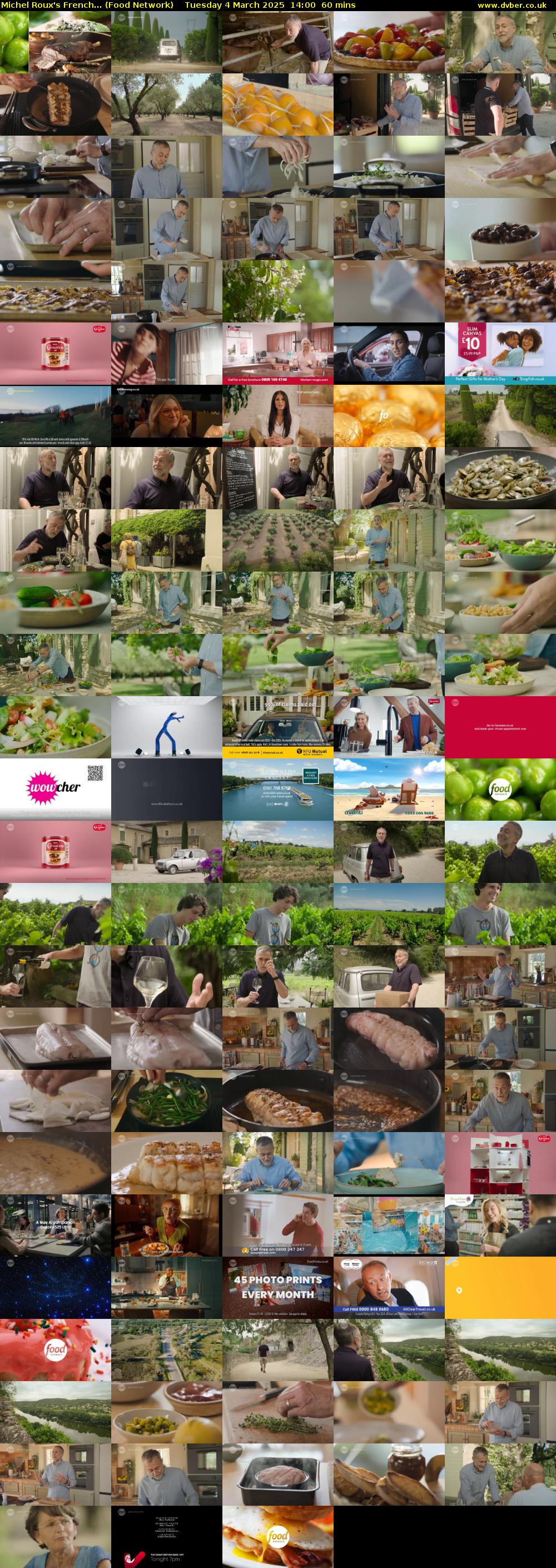 Michel Roux's French... (Food Network) Tuesday 4 March 2025 14:00 - 15:00