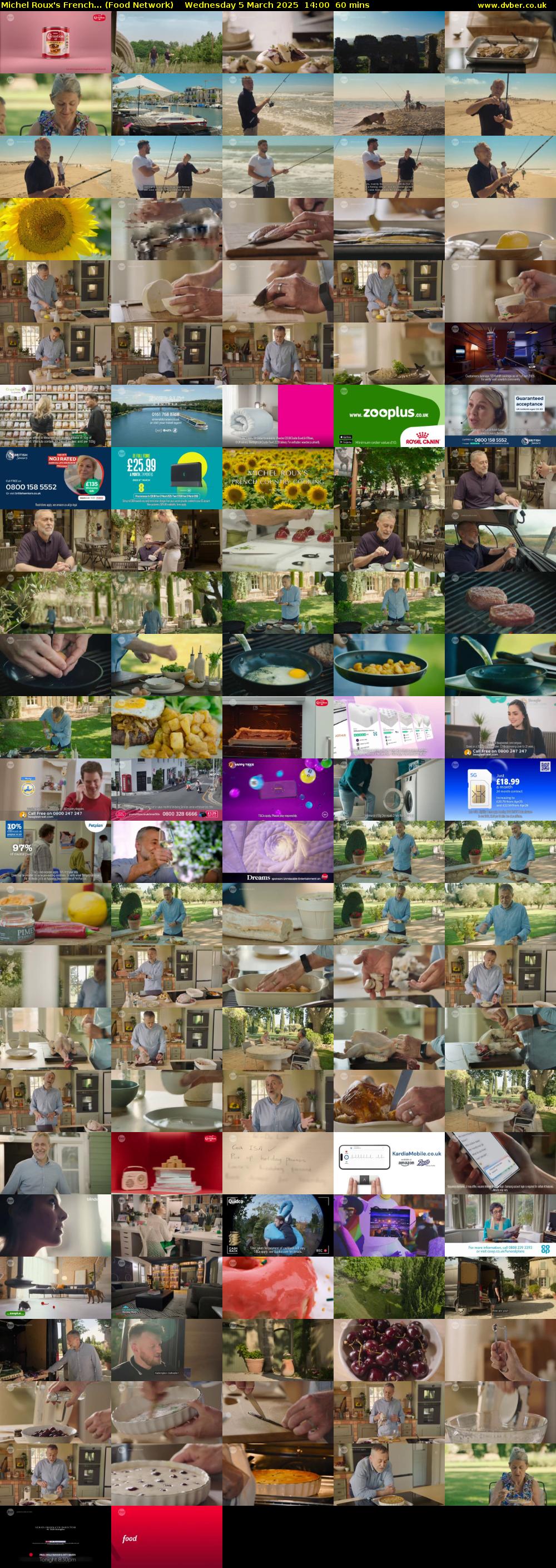 Michel Roux's French... (Food Network) Wednesday 5 March 2025 14:00 - 15:00