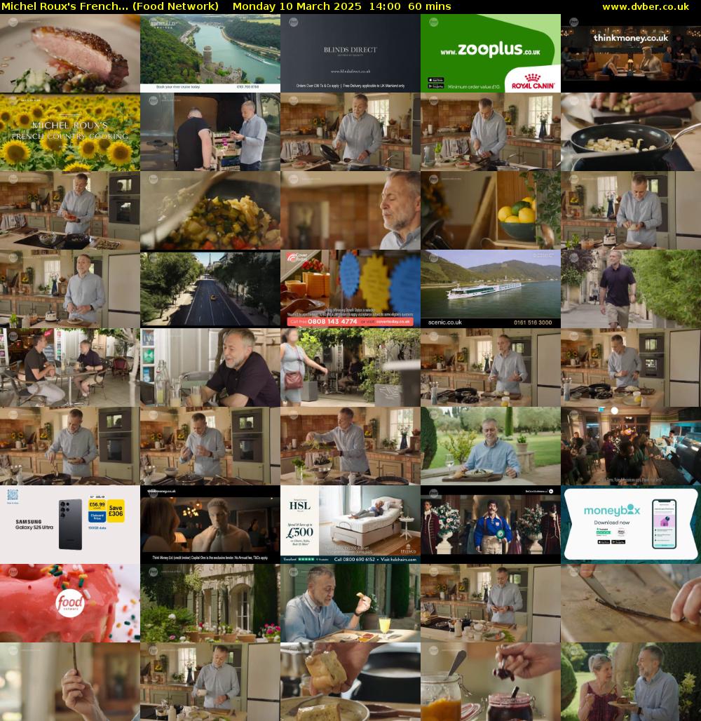 Michel Roux's French... (Food Network) Monday 10 March 2025 14:00 - 15:00