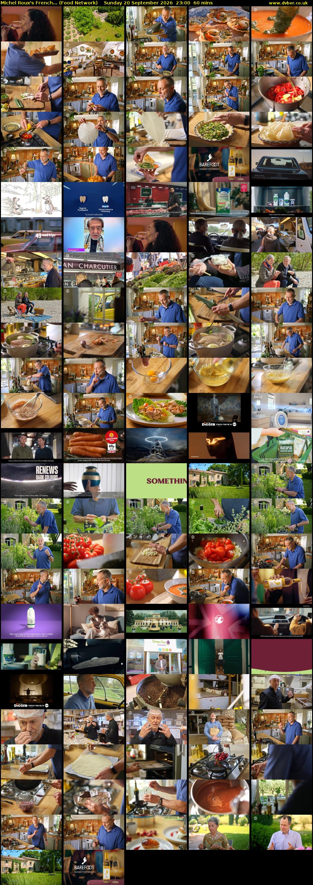 Michel Roux's French... (Food Network) Sunday 20 September 2026 23:00 - 00:00