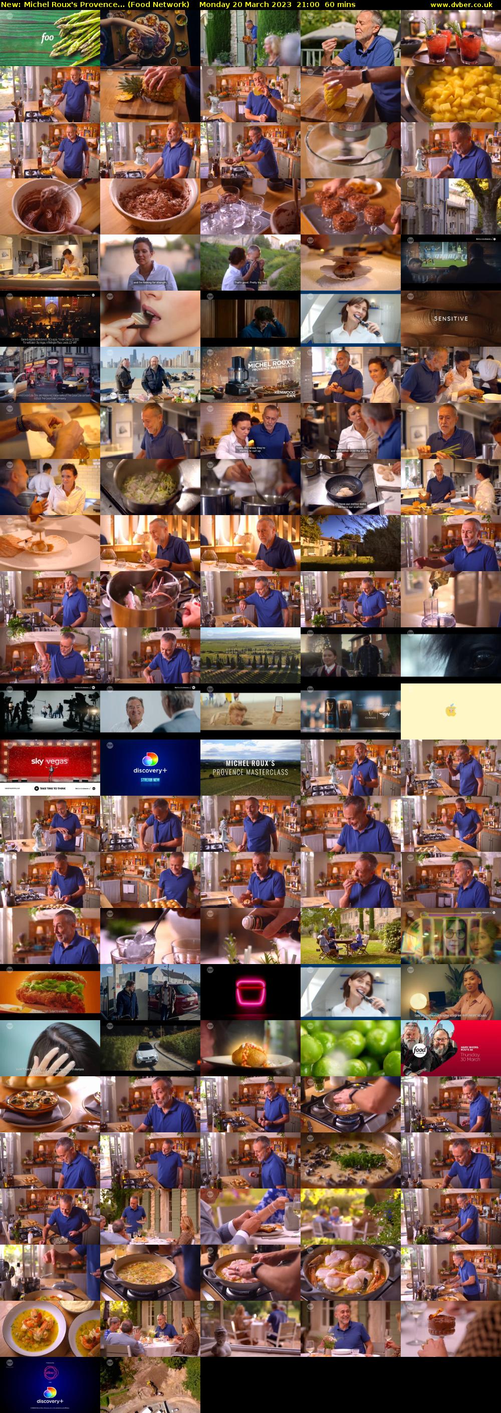 Michel Roux's Provence... (Food Network) Monday 20 March 2023 21:00 - 22:00