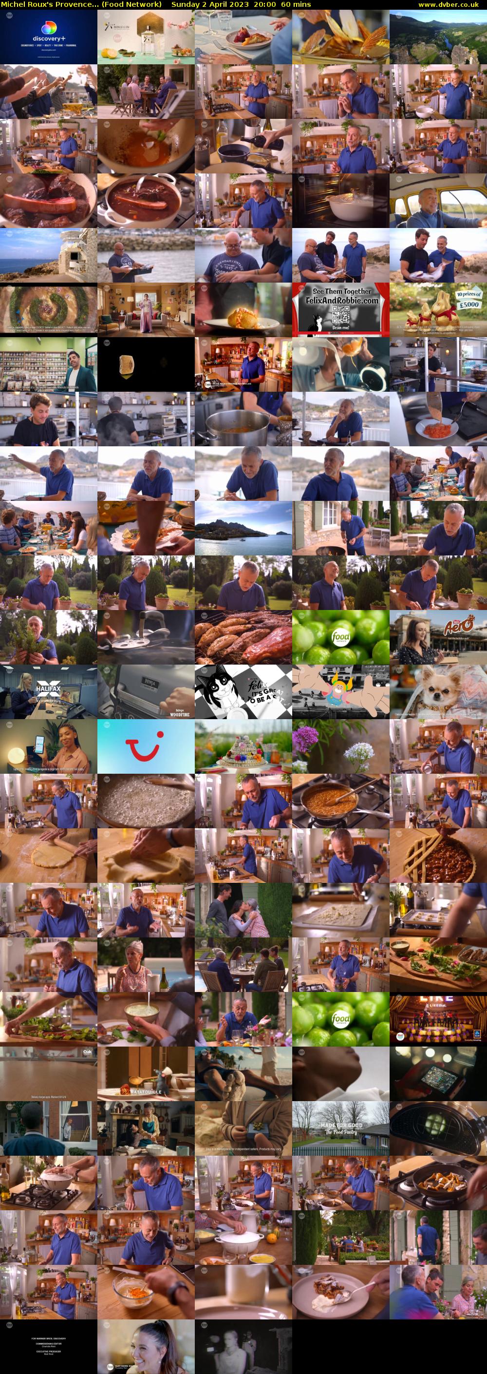 Michel Roux's Provence... (Food Network) Sunday 2 April 2023 20:00 - 21:00