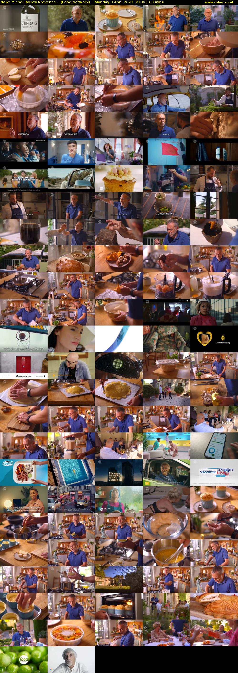 Michel Roux's Provence... (Food Network) Monday 3 April 2023 21:00 - 22:00