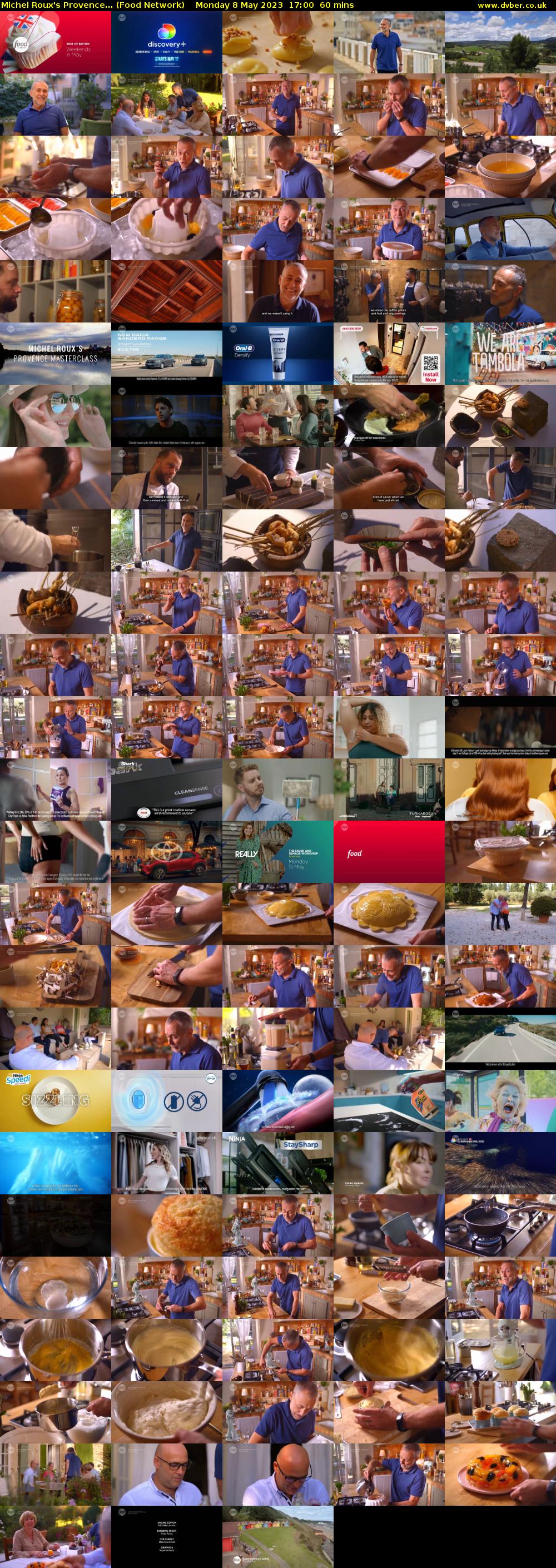 Michel Roux's Provence... (Food Network) Monday 8 May 2023 17:00 - 18:00