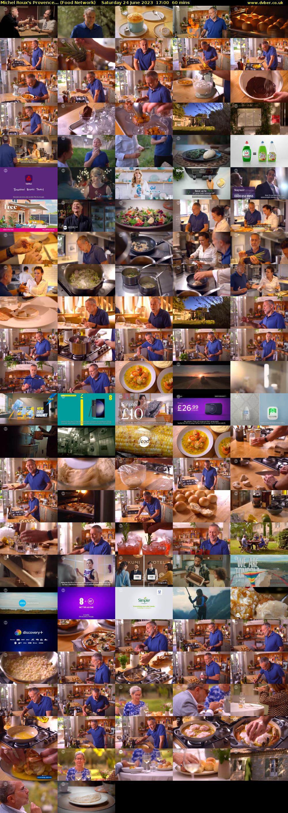 Michel Roux's Provence... (Food Network) Saturday 24 June 2023 17:00 - 18:00