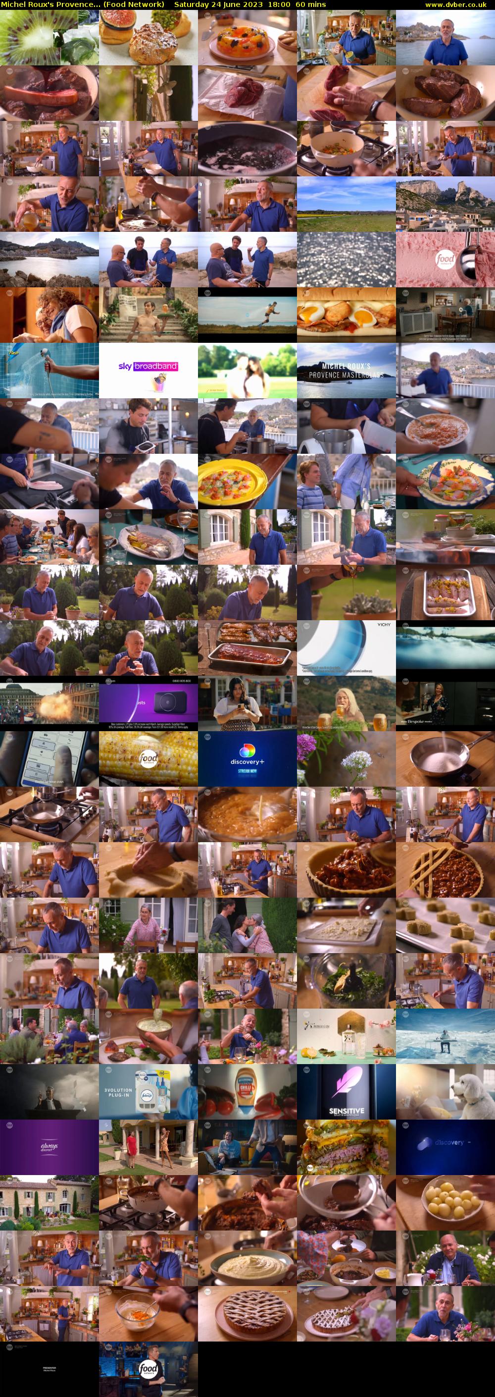 Michel Roux's Provence... (Food Network) Saturday 24 June 2023 18:00 - 19:00