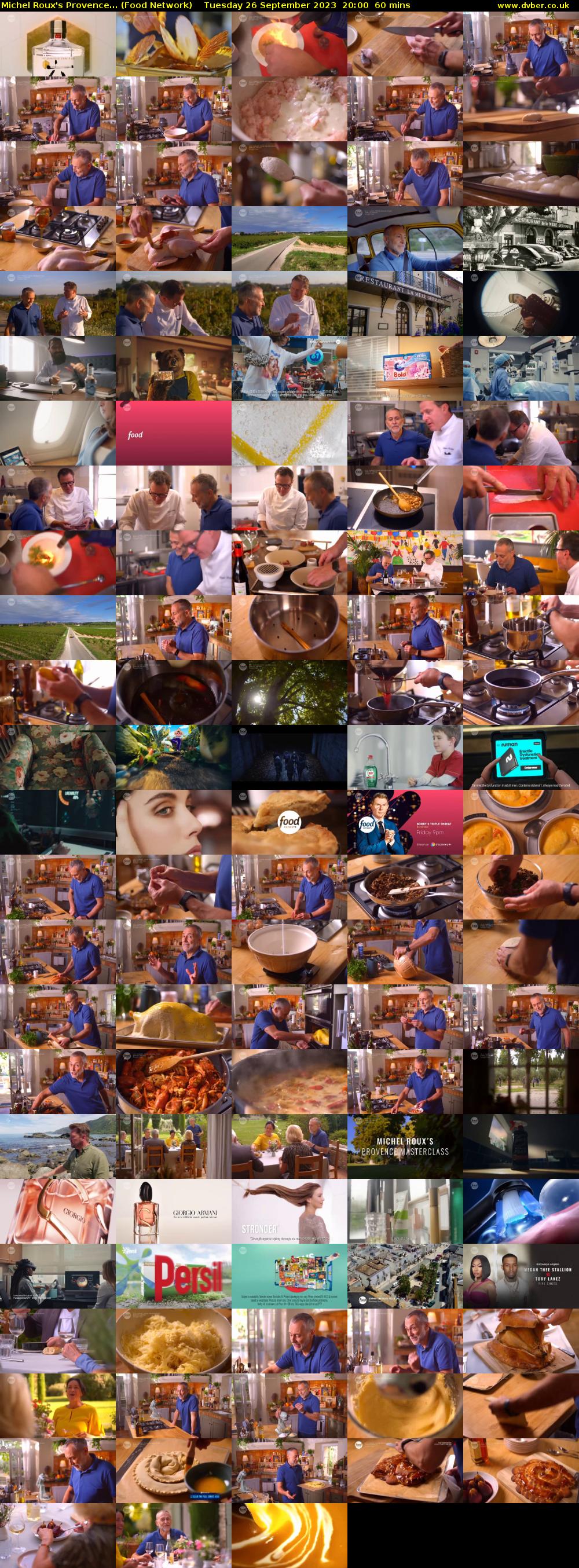 Michel Roux's Provence... (Food Network) Tuesday 26 September 2023 20:00 - 21:00