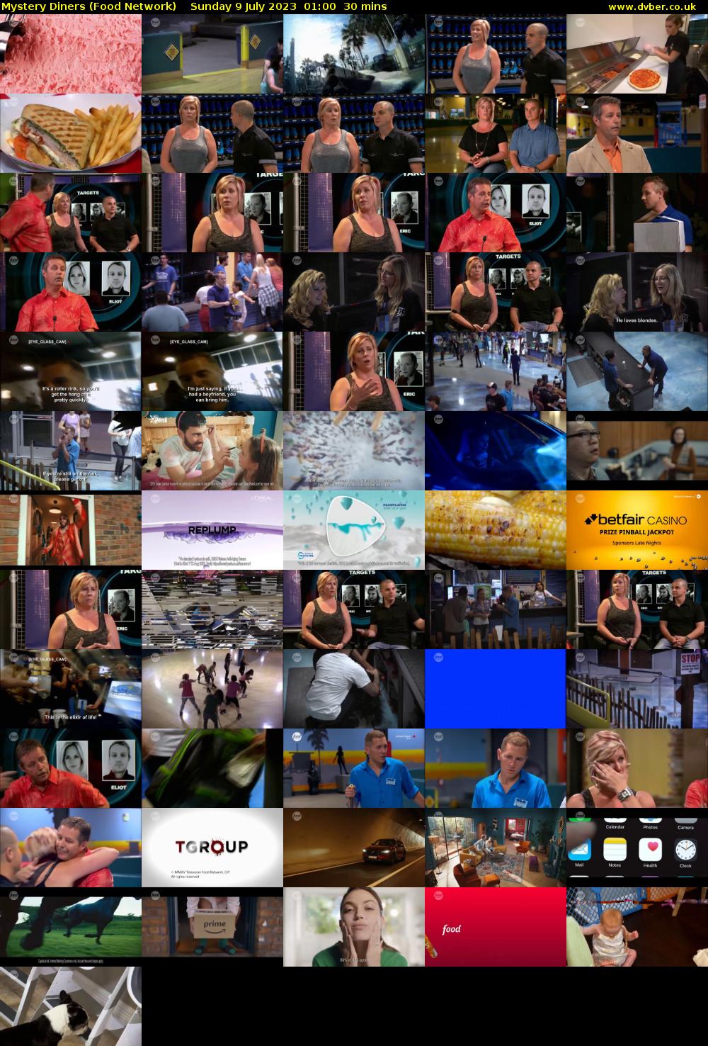 Mystery Diners (Food Network) Sunday 9 July 2023 01:00 - 01:30