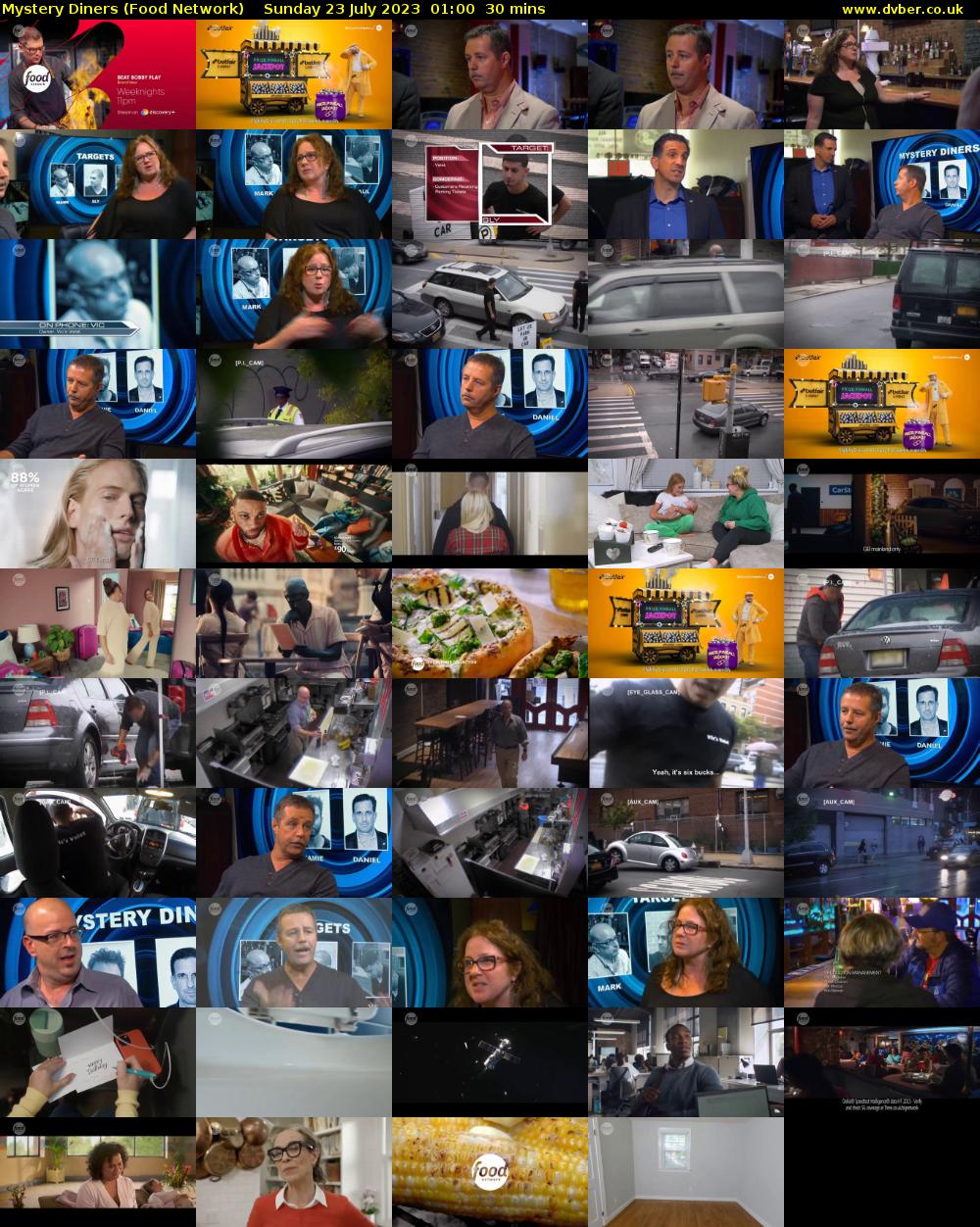 Mystery Diners (Food Network) Sunday 23 July 2023 01:00 - 01:30