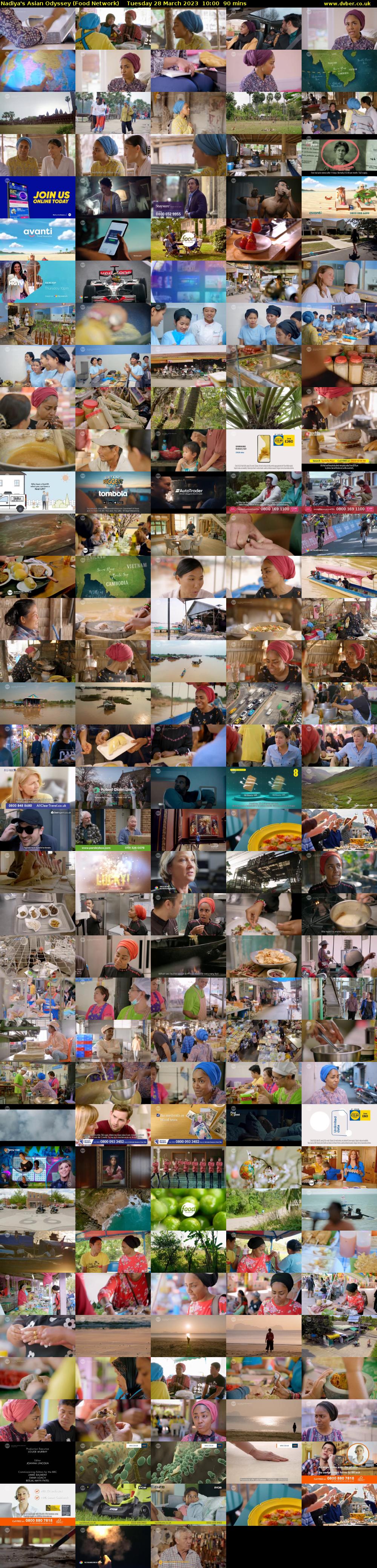 Nadiya's Asian Odyssey (Food Network) Tuesday 28 March 2023 10:00 - 11:30