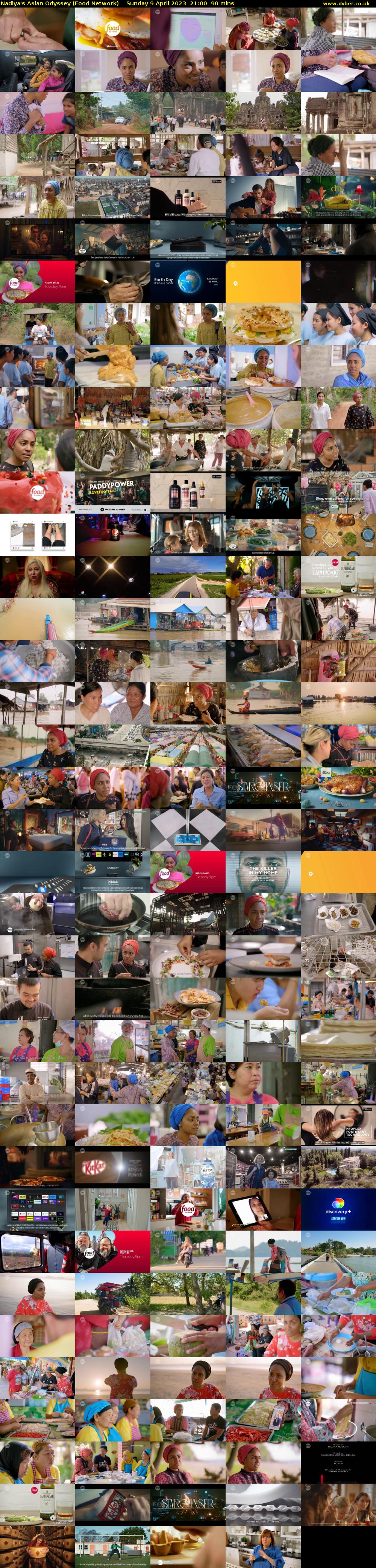Nadiya's Asian Odyssey (Food Network) Sunday 9 April 2023 21:00 - 22:30