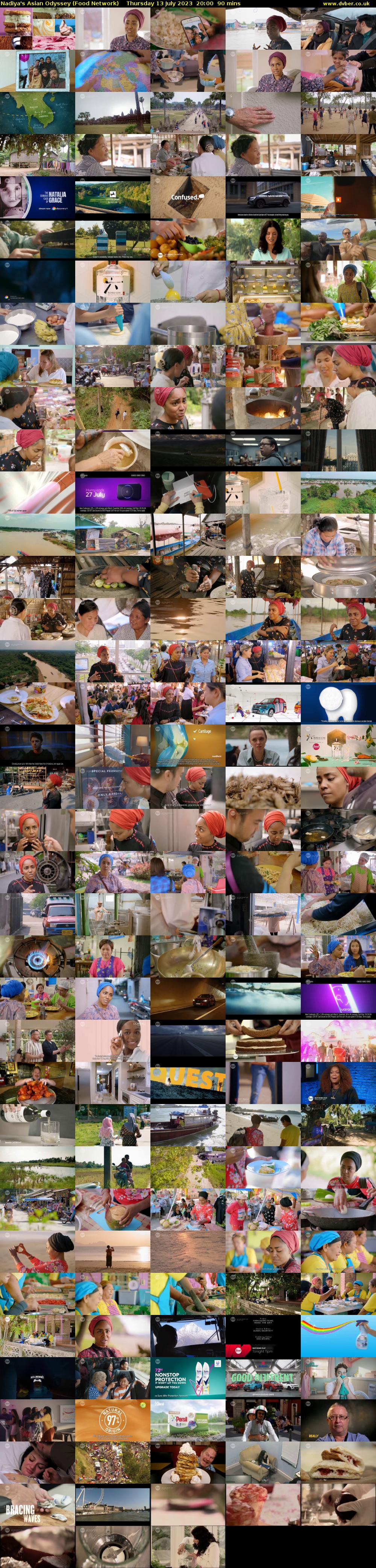 Nadiya's Asian Odyssey (Food Network) Thursday 13 July 2023 20:00 - 21:30