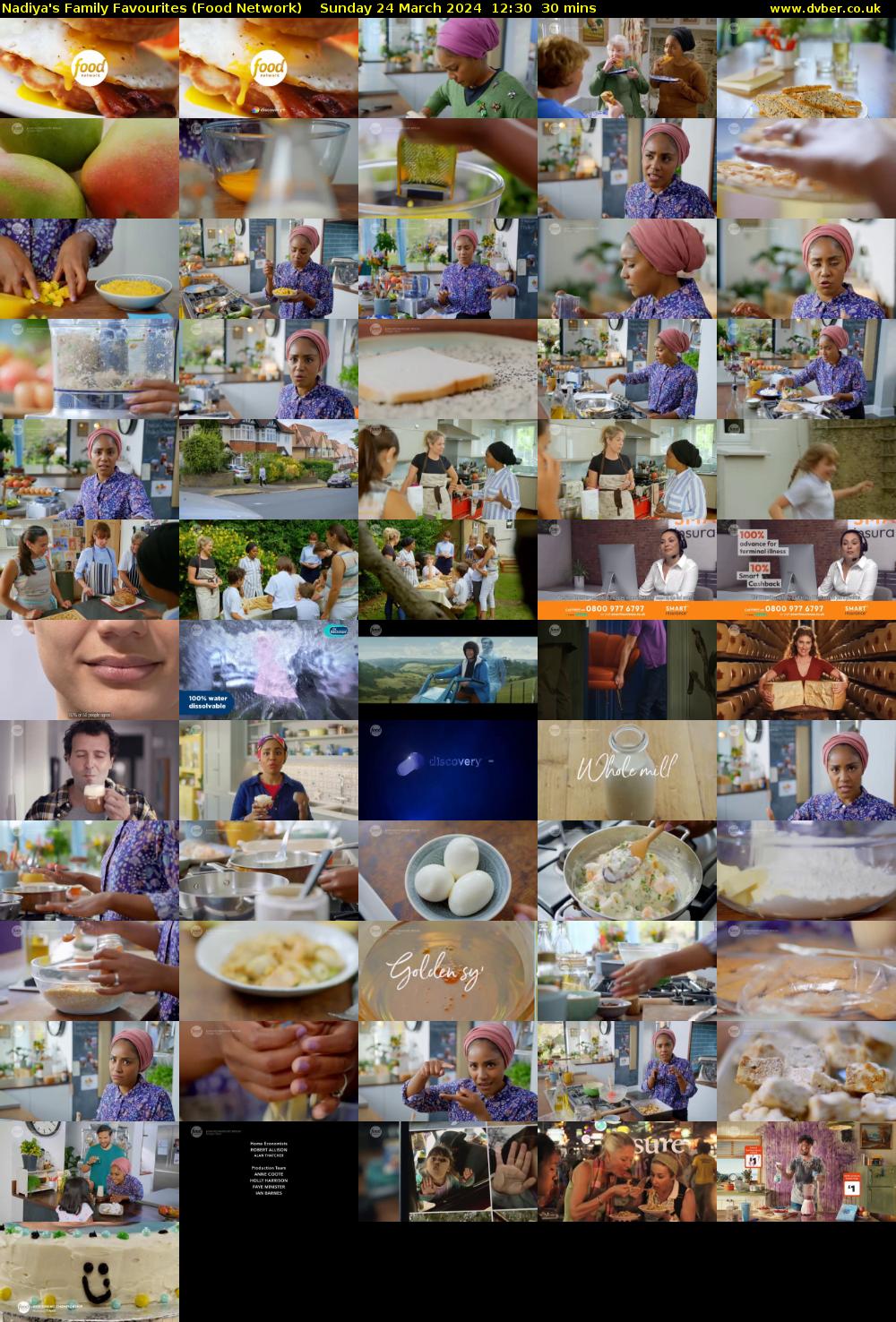 Nadiya's Family Favourites (Food Network) Sunday 24 March 2024 12:30 - 13:00