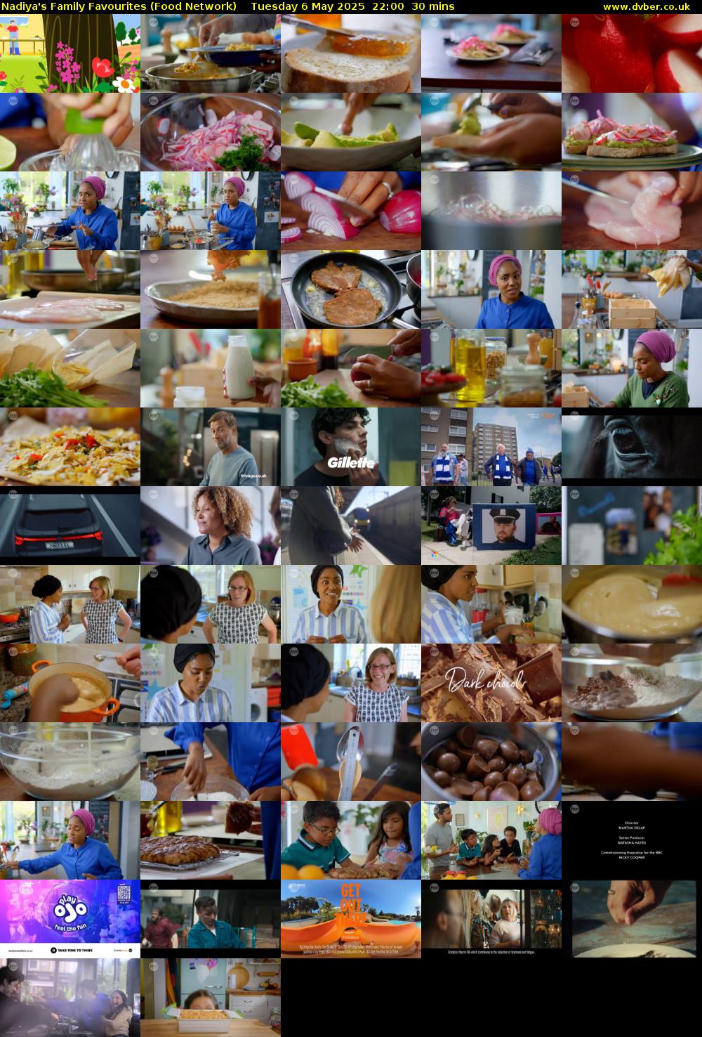 Nadiya's Family Favourites (Food Network) Tuesday 6 May 2025 22:00 - 22:30
