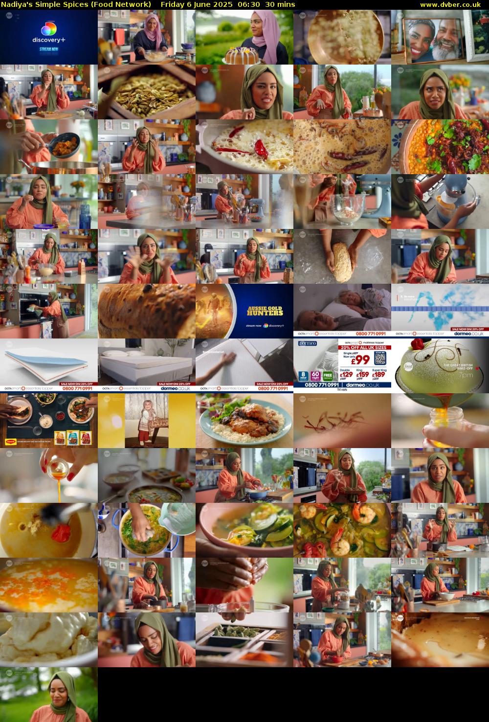 Nadiya's Simple Spices (Food Network) Friday 6 June 2025 06:30 - 07:00