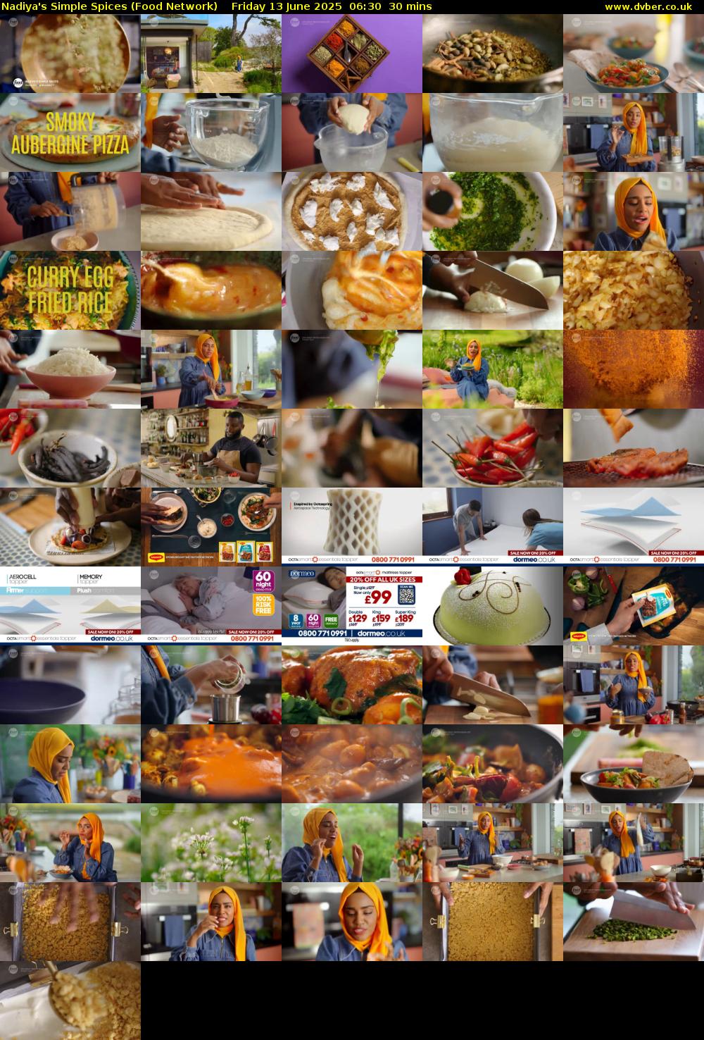 Nadiya's Simple Spices (Food Network) Friday 13 June 2025 06:30 - 07:00