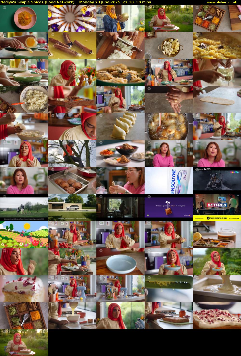 Nadiya's Simple Spices (Food Network) Monday 23 June 2025 22:30 - 23:00